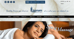 Desktop Screenshot of linteumtextilesupply.com
